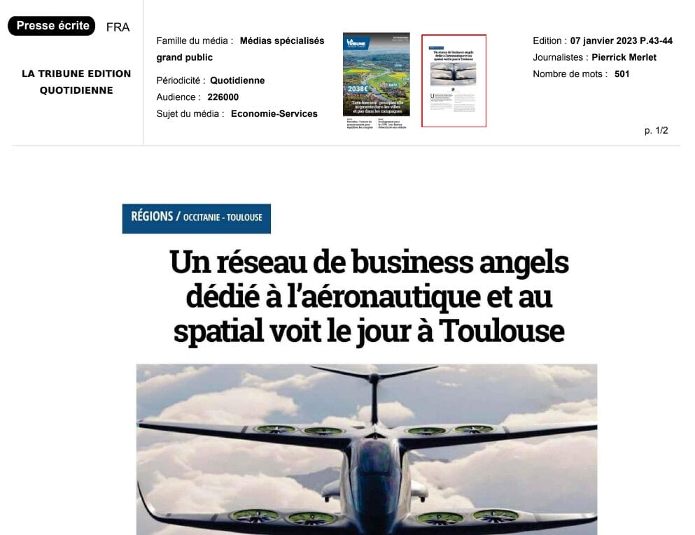 2023-01-07-Aerospace Angels - LA TRIBUNE EDITION QUOTIDIENNE-07 janvier 2023-10000000064354897