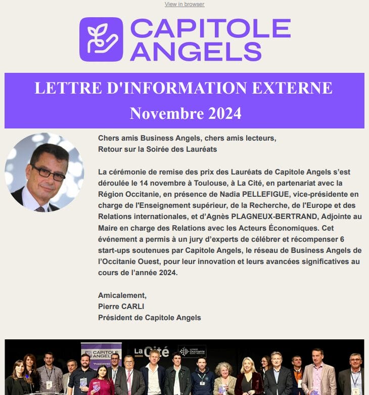 lettre d'information externe novembre 2024