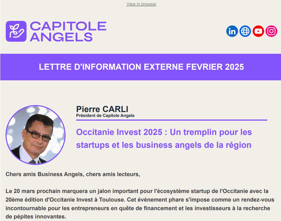 aperçu lettre d'information février 2025